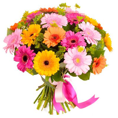 Букет из свежих цветов «Яркий сюрприз»