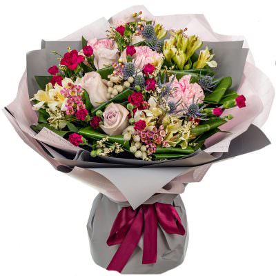 Дизайнерский букет из цветов «Лавандовая мечта»