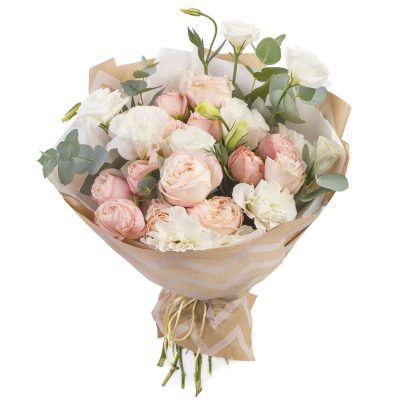 Классический букет живых цветов «Роскошь Природы»