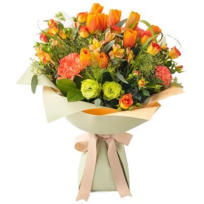 Букет из цветов «Солнечный вальс»
