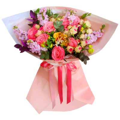 Премиальный букет «Солнечная серенада»