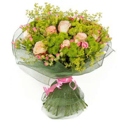 Авторский букет «Волшебные лепестки»